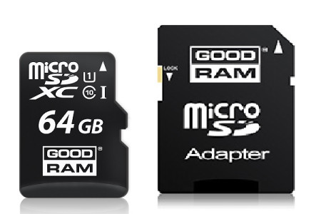 Добави още лукс Карти памети Карта памет MICRO SD 64 GB UHS1 Class 10 Good RAM 